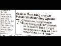 Late 74:1-23 (Hilh Cian Kithuah Lai Siangtho) Psalm 74:1-23
