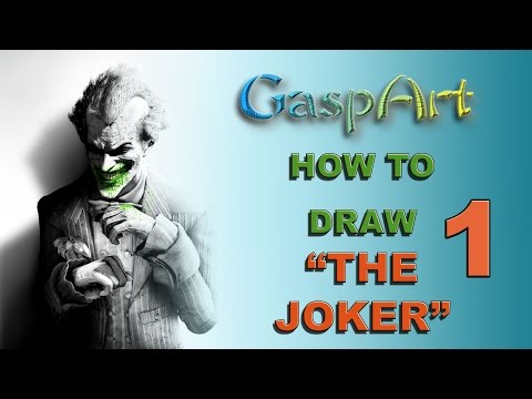 how-to-draw-"the-joker"-part-1-|-pen-&-ink-drawing-tutorials