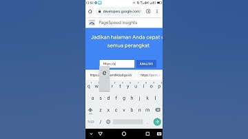 Blogger Pemula : Cara melihat loading page pada blog kita dengan HP android