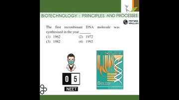 Biotechnology principles and processes class 12 #neet #neet2024