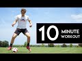 Get faster feet in 10 minutes 10 min footwork workout