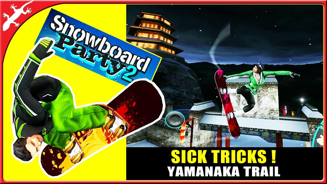 Snowboard Party 2 Sick Tricks Yamanaka Trail Freestyle Mode with Awesome along with Beautiful snowboard party tricks pertaining to Aspiration