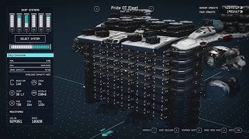 Starfield - Custom Ship - Pride of the Fleet, Flagship!!