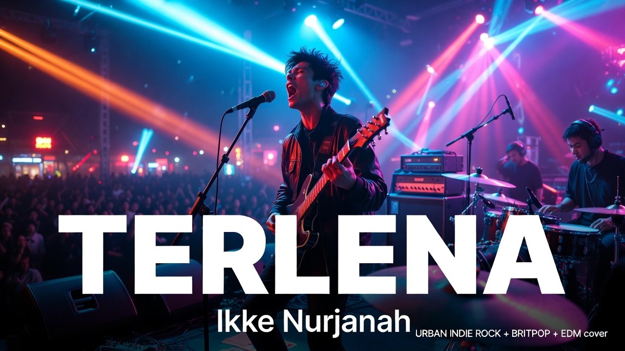 Ikke Nurjanah - Terlena | URBAN INDIE ROCK x EDM Cover by SquidNT | Versi Festival Paling Energik!
