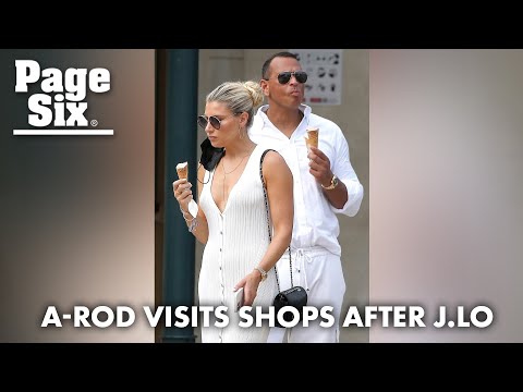 Alex Rodriguez x Melanie Collins Hit Same Shops As J.Lo Hours Apart | Page Six Celebrity News