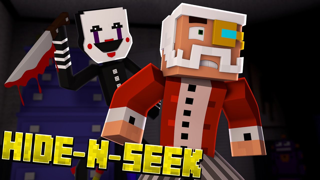 Minecraft FNAF PUPPET HIDE N SEEK 3 (Five Nights at Freddy's Minigame