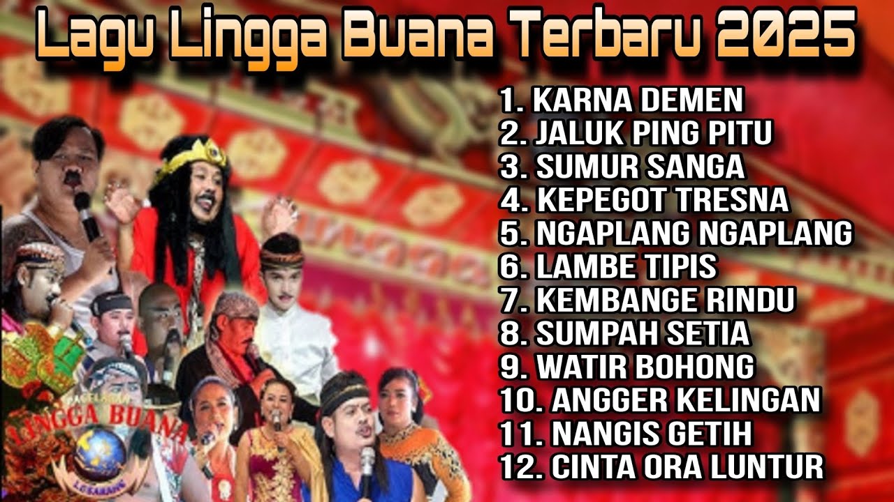 KOLEKSI LAGU LAGU SANDIWARA LINGGA BUANA // FULL ALBUM TERBARU 2025 // karna demen - jaluk ping pitu