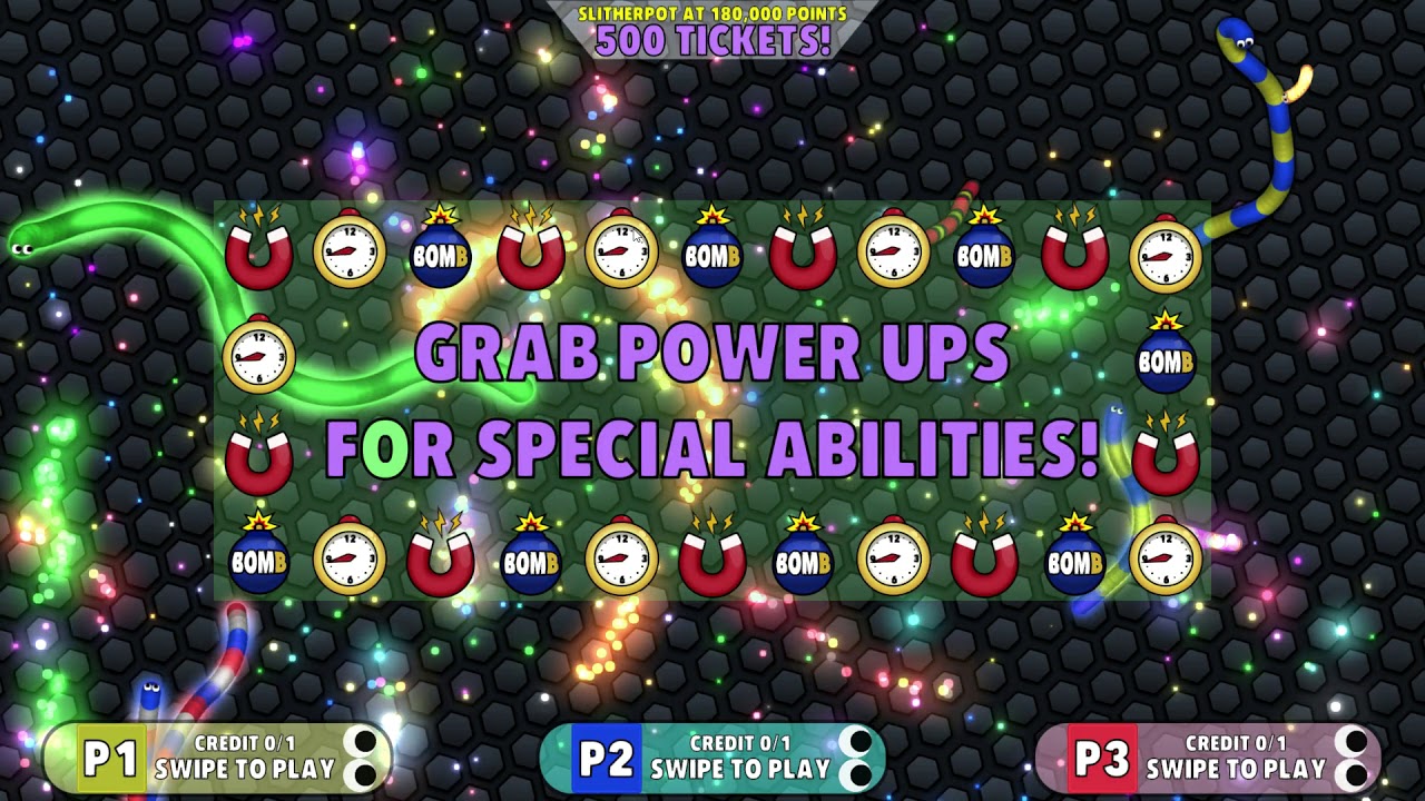 Arcade Heroes Raw Thrills Announces The Arrival Of Slither.io Arcade -  Arcade Heroes