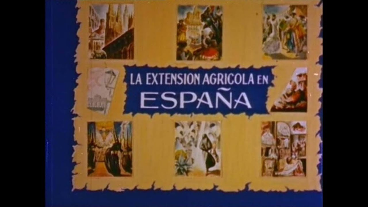 La extensión agrícola en España. 1959