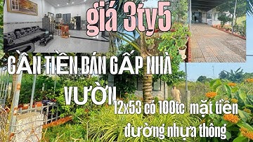 Cắt lỗ 500tr BÁN GẤP CĂN NHÀ VƯỜN XÃ ĐẤT ĐỎ 