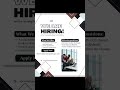 Hiring for #structure #structuralengineering #structuraldrawing #revit #revitbim #revitmep #hiring