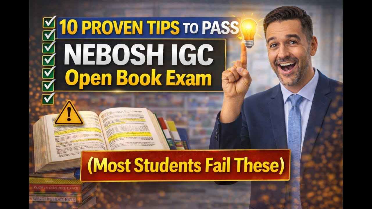 10 Proven Tips to PASS the NEBOSH IGC Open Book Exam (Most Students ...