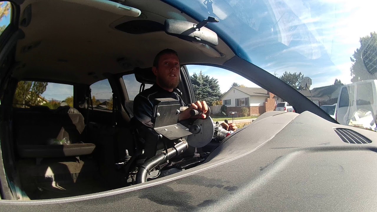 C5 quadriplegic driving van/ hand controls YouTube