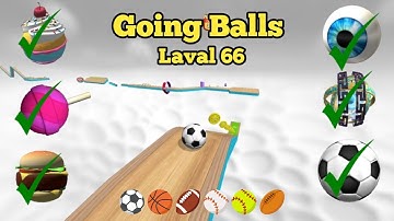 🏈Going Balls ; Super Speed Run Hard Walkthrough | Level 66 || los game || Arbaz Guru Gaming |