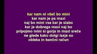 Karaoke - Bele Vrane - Mini maxi chords