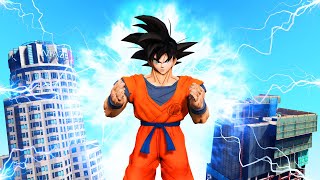 PLAYING as GOKU in GTA 5!