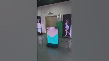 Indoor Foldable Poster LED Display for you！#eagerled  #ledvideowall #amazingledlights