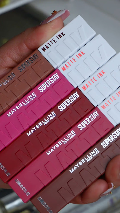 Maybelline Matt Ink Lipstick 💄 👄 #maybelline #makeup #lipstick #beauty