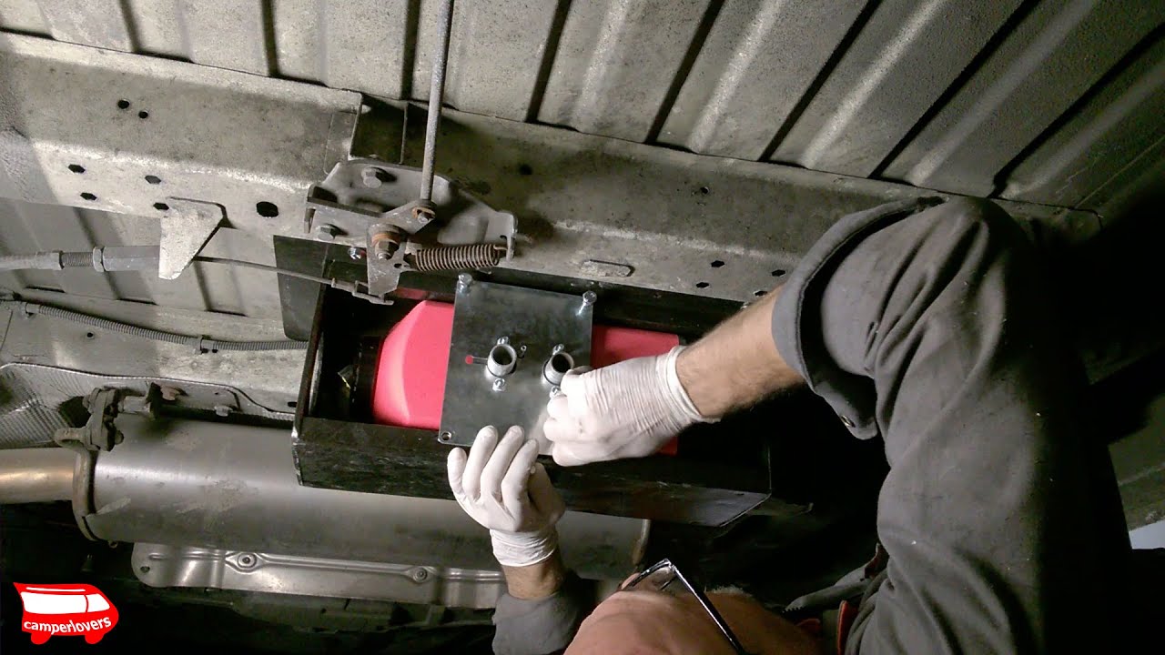 Εγκατάσταση αερόθερμου πετρελαίου 1ο μέρος / Diesel heater installation  part 1