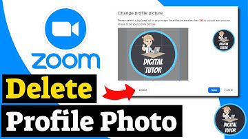 How To Delete Profile Photo On Zoom