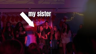 MY SISTERS A CAPPELLA CONCERT!