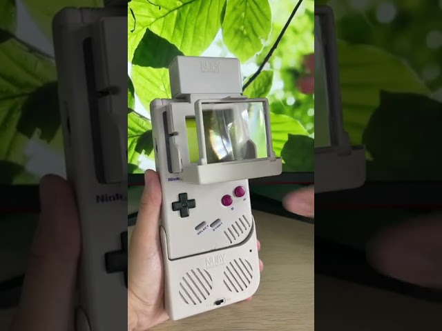 How To Level Up Your GameBoy! 💪🏼😮 #gameboy #nintendo #asmr  #nostalgia #trending #shorts #tiktok class=