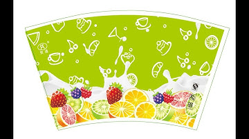 paper cup fan printing and die cutting machine