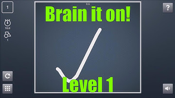Brain it on! Level Stage Niveau Nivel Yровень 1. Solution