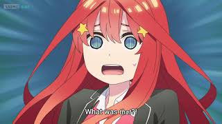 Itsuki Nakano Kawaii Moment | Gotoubun no Hanayome Season 2