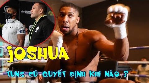 Anthony Joshua Tiết Lộ Thời Điểm KẾT LIỄU Kubrat Pulev Bằng Đòn KnockOut - Quyền Anh Mới Nhất