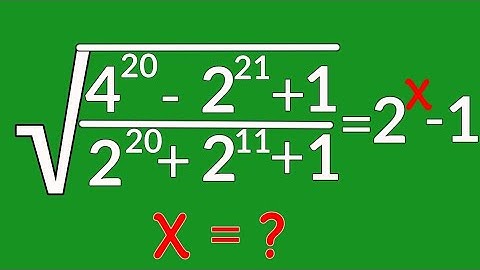 Solving Radical Problem | Math Olympiad Root Equation | No Calculator