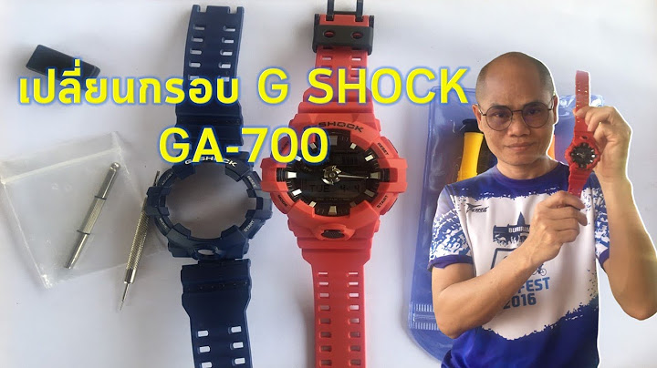 ปร บ เข ม นาฬ กา จ ช อค ga-700se