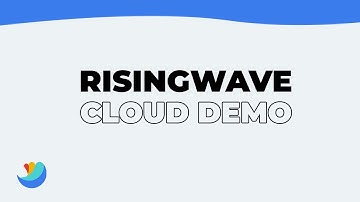 RisingWave Cloud Demo (2023 Edition)