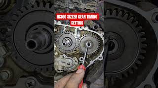 pulsar NS160 sizzer gear setting | #bikerepair #automobile #mechanic #bikemachenic #bikedoctor