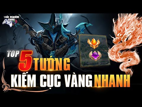 5 Tướng Cục Vàng Dễ Nhất mùa 21 không cần hạ rank buff chiến lực TNG