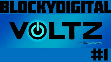 Voltz - Ep. 1 - Mining crap and basic ELECTRICITY!