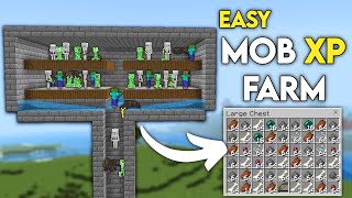 EASY 1.20 MOB XP FARM -  Minecraft Bedrock & Java Edition