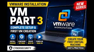 VMware Installation Tutorial | Part 3 | Create Your First Virtual Machine (VM) | Beginner Guide