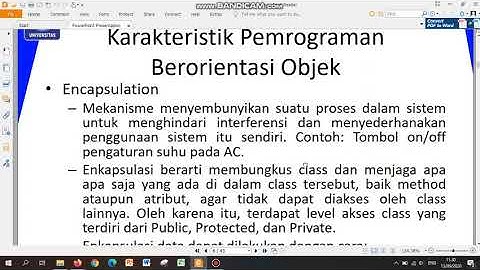 Pemodelan Sistem Berorientasi Objek Pertemuan 1 (Part 1)