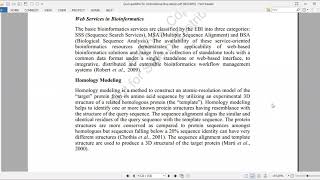 Bioinformatics III Introduction to Structural Bioinformatics 1/2 28072020