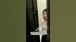 BIKIN PENASARAN DIA GA BISA BAYAR KOST #cewekviraltiktok #ceweklugu #viralvideo
