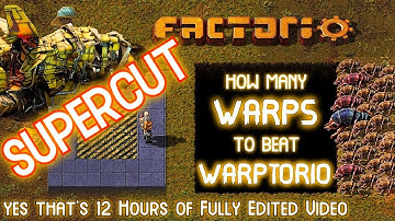 How Hard is it to Speedrun WARPTORIO? // Factorio