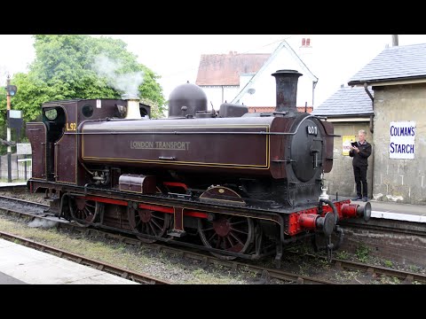 EAST SOMERSET RAILWAY:4555 plus L92/dmu for May Bank Holiday