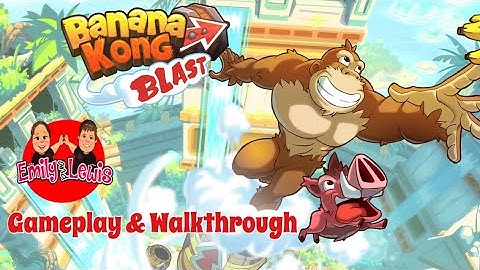BANANA KONG BLAST - Gameplay Walkthrough Part 1 - (IOS & Android) - FDG Entertainment