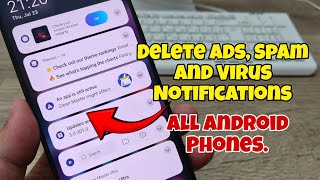 How to Remove Ads, Spam and Virus Notification for all Android phones. Easy Method. screenshot 1
