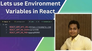 How to use environment variables in React JS. Using .env file in React.