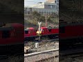 Freightliner 90040 + 90018 passing through Crewe Mucky Hole #class90 #trains #ukrailways #shorts