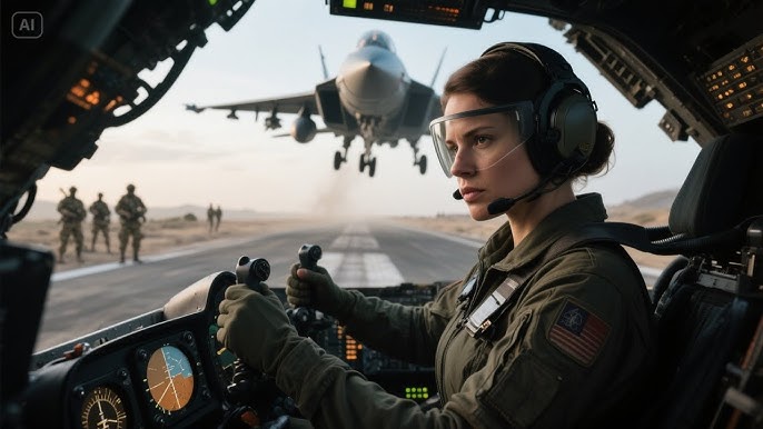 A Female Pilot Survived Enemy Fighter Jets Alone — Then Rescued the General  They Had Taken Hostage - YouTube