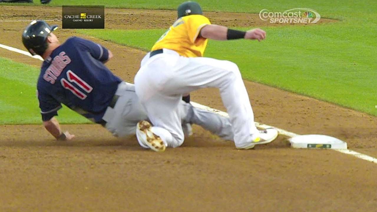 Reddick unleashes a cannon throw to third