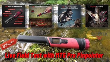 DR.OTEK MT6-Pro Pinpointer Live Field Testing And Review
